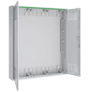 ABN Feldverteiler AP T:160mm Leer 3x6-rg.m.Mediat. ABNRM306L02
