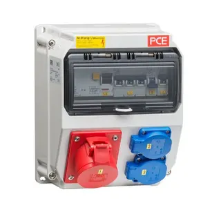 ABN Steckdosenkombi Einbausatz SY15Z 1xCEE 16A, 2xSCHUKO für SL135A SY15Z