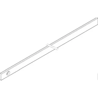 ABN CU-Schiene 4FB 20x5x1041mm waagrecht einseitig XCUW524E