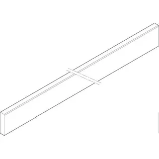 ABN CU-Schiene 1FB 40x10x245mm waagrecht XCUW141