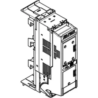 ABN NH-Trenner Gr.000/100A Abgang unten XTR606U