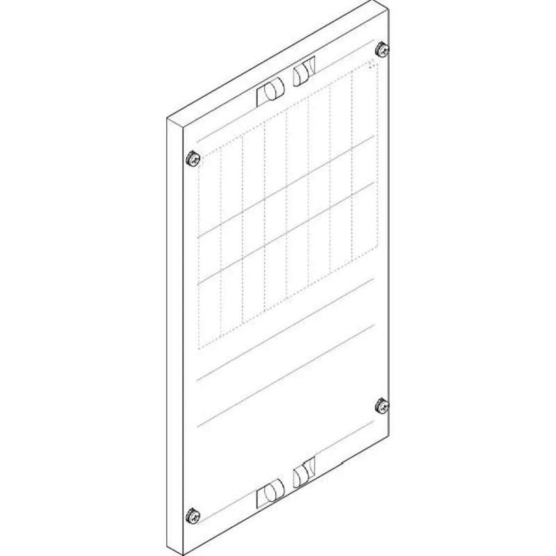 ABN Abdeckplatte 250x450mm 1FB/3RE 60mm NH00/000/D02 FAP13674N