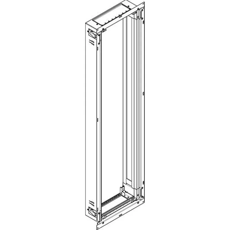 ABN ESPRO Flachverteiler UP/HW T: 110mm UL17X 84PLE 1x7reihig UP Wanne UL17X