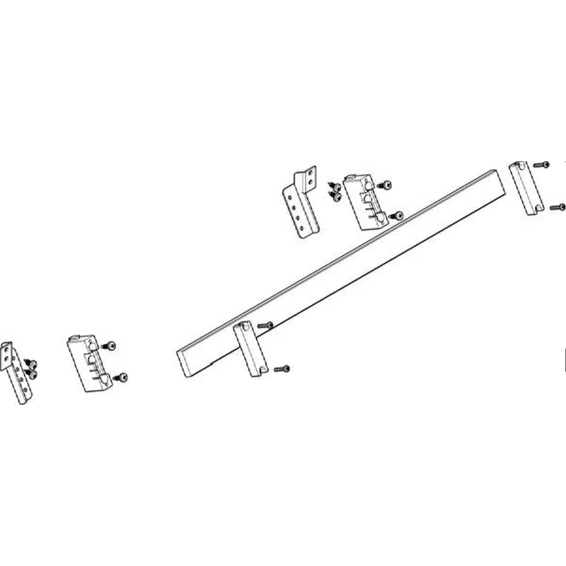 ABN Sammelschienenmodul N/PE mit CU 30x10mm 1polig 30° Standard MXSC21461