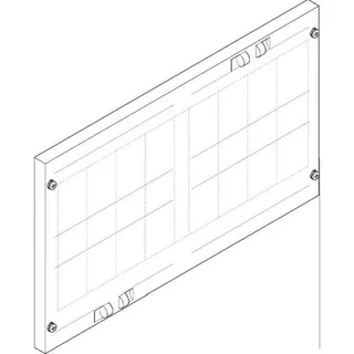ABN Abdeckplatte FAP22674N5 60mm(3-p.) (PK=5Stk.) FAP22674N5