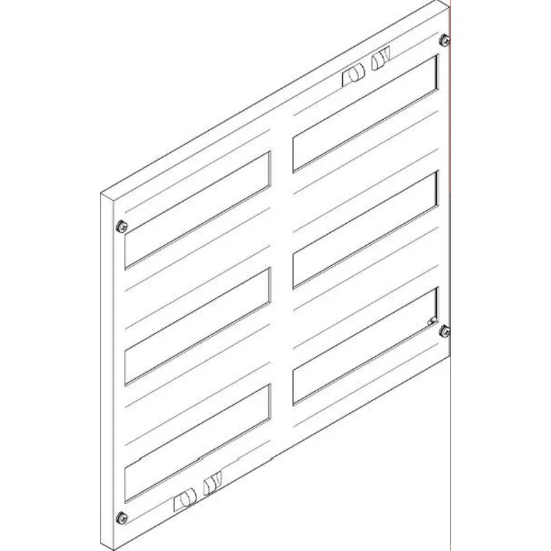 ABN Abdeckplatte 500x450mm 2FB/3RE offen 150mm FAO23N