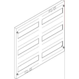 ABN Abdeckplatte 500x450mm 2FB/3RE offen 150mm FAO23N