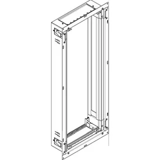 ABN ESPRO Flachverteiler UP/HW T: 110mm UL15X 60PLE 1x5reihig UP Wanne UL15X