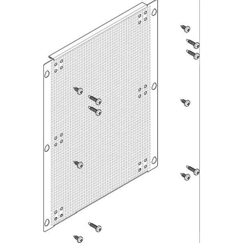 ABN Montageplatte FMSK13FN10 224x310mm(fest)(PK=10Stk.) FMSK13FN10