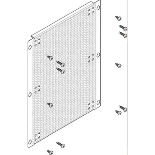ABN Montageplatte FMSK13FN10 224x310mm(fest)(PK=10Stk.) FMSK13FN10