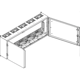ABN Wandgehäuse schutzisoliert IP54 1300x502x225mm SP53