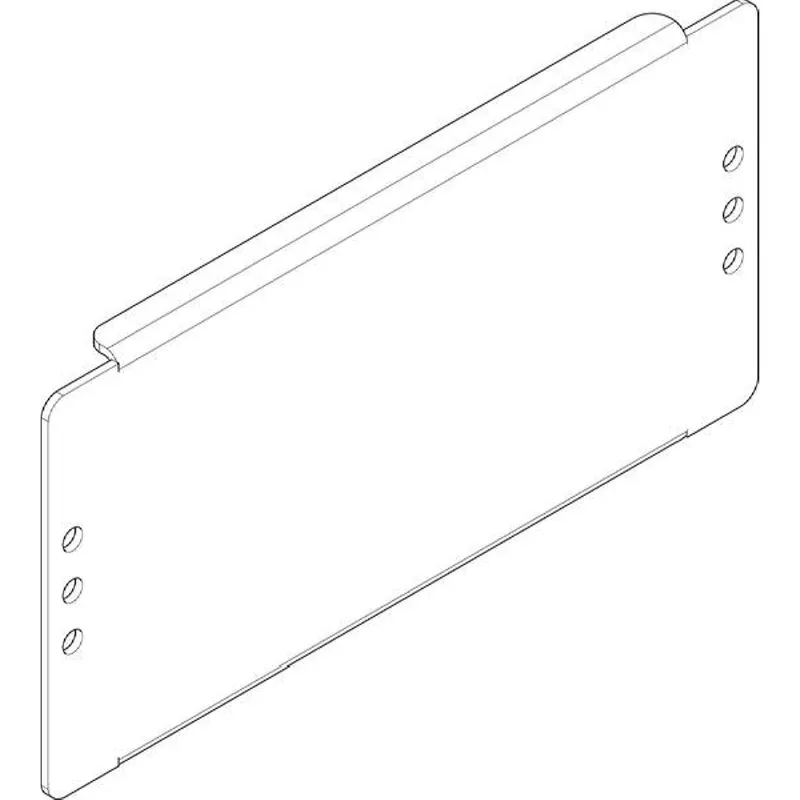 ABN Montageplatte 200x132mm 1FB/1RE FM11N