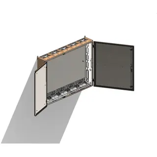 ABN Wandgehäuse geerdet IP54 1300x952x225mm SE56