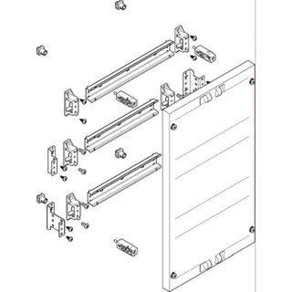 ABN ESPRO-Modul flach 250x450mm waagrecht schutzisoliert MF1310