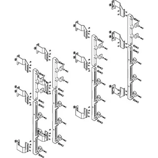 ABN Sammelschienenmodul flach 185mm für Cu 40x10mm 5polig 150mm MFS58905
