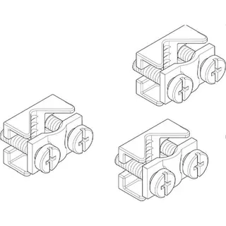 ABN Kontaktprisma für NH00 6-70qmm CU-u.ALU-Ltr (PK=3Stk.) XASKP09