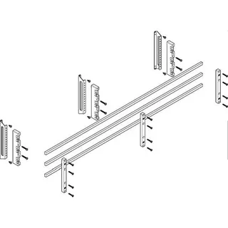 ABN Sammelschienenmodul tief 60mm mit CU 12x10mm 3polig 32mm MTSC42633