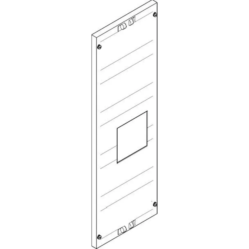 ABN Abdeckplatte 250x450mm 1FB/3RE gefräst 400-630A FAT15950N