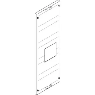 ABN Abdeckplatte 250x450mm 1FB/3RE gefräst 400-630A FAT15950N
