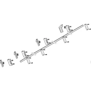 ABN Sammelschienenmodul N/PE mit CU 12x10mm 1polig 30° Standard MXSC51431