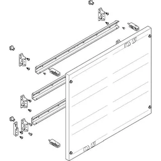 ABN ESPRO-Modul flach 500x450mm waagrecht schutzisoliert MF2310