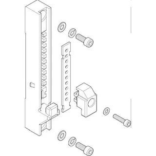 ABN Sammelschienenträger 1polig für CU 30x10mm FST901N