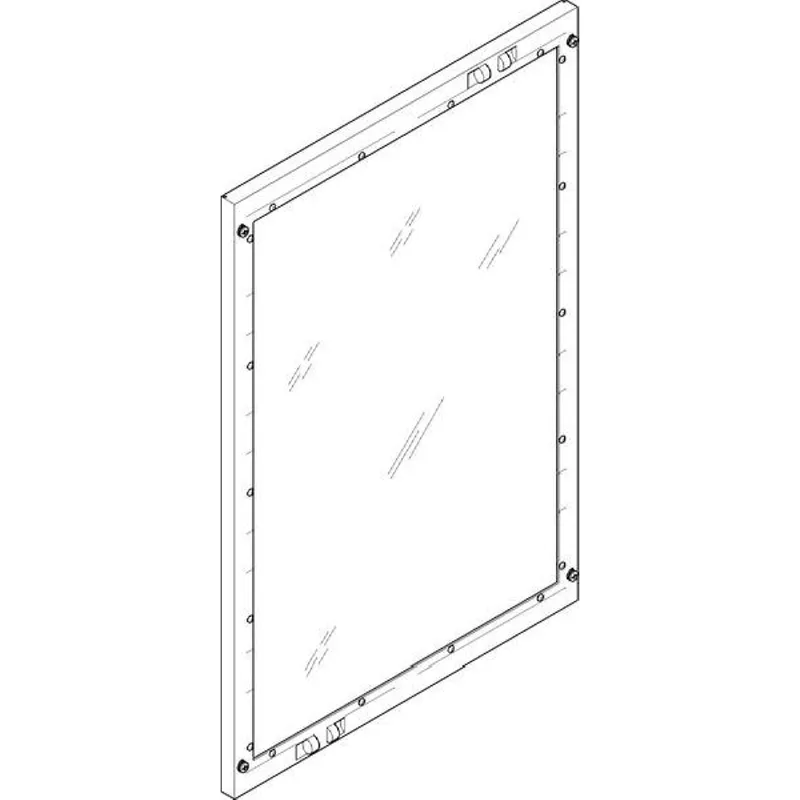 ABN Abdeckplatte 500x750mm 2FB/5RE geschlossen Sichtsch. FAS25N