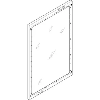 ABN Abdeckplatte 500x750mm 2FB/5RE geschlossen Sichtsch. FAS25N