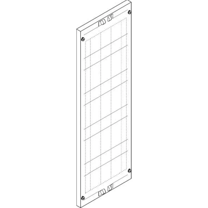 ABN Abdeckplatte 250x750mm 1FB/5RE perforiert 4xNH00 FAP15903N