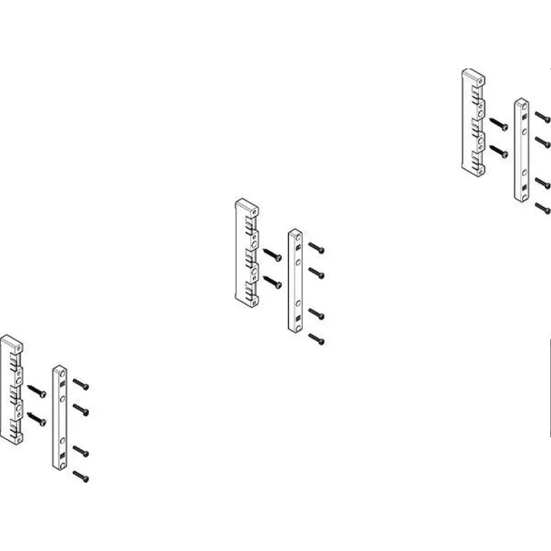 ABN Sammelschienenmodul flach 3-60mm für CU 12x5mm 3polig 32mm MFS42603