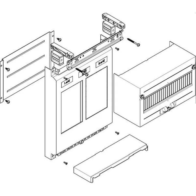 ABN ESPRO-Modul tief 250x450mm EHZ mit Konsumentenraum MT1380