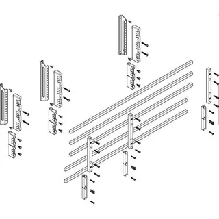 ABN Sammelschienenmodul tief 60mm mit CU 12x10mm 5polig 32mm MTSC33635