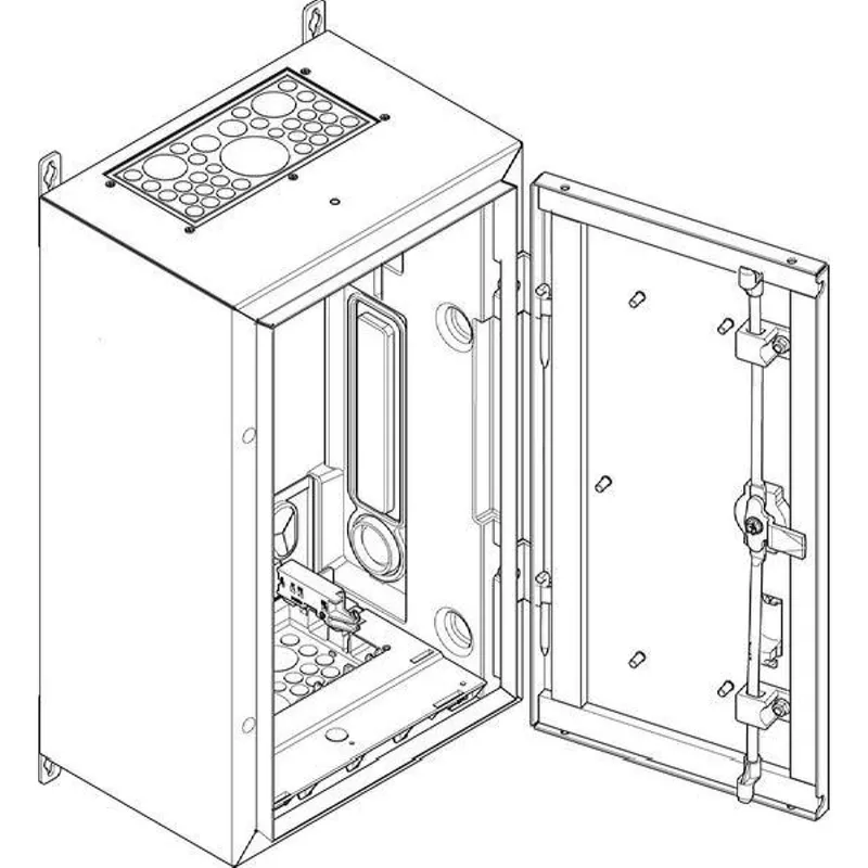 ABN Wandgehäuse schutzisoliert IP54 300x502x225mm SP13