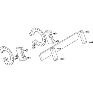 ABN Sammelschienenmodul N/PE mit CU 30x10mm 1polig 27° MXSC11361