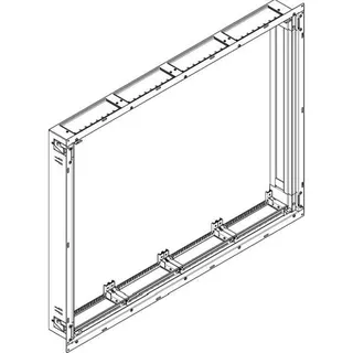 ABN ESPRO Flachverteiler UP/HW T: 110mm UL45X 240PLE 4x5reihig UP Wanne UL45X