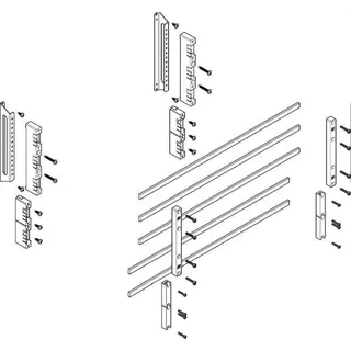 ABN Sammelschienenmodul tief 60mm mit CU 12x5mm 5polig 32mm MTSC23615