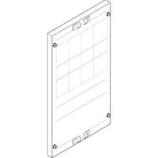 ABN Abdeckplatte 250x450mm 1FB/3RE 60mm 5polig NH00/000 FAP13709N