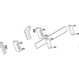 ABN Sammelschienenmodul N/PE mit CU 30x5mm 1polig 30° Standard MXSC11441