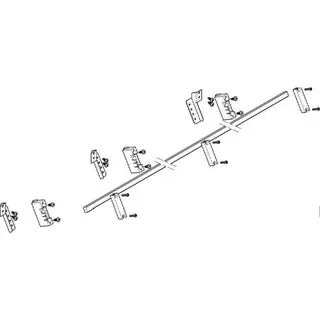ABN Sammelschienenmodul N/PE mit CU 12x10mm 1polig 30° Standard MXSC41431