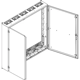 ABN Wandgehäuse schutzisoliert IP54 1300x1252x225mm SP58