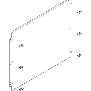 ABN Montageplatte 494x432mm 2FB/3RE FMA23N