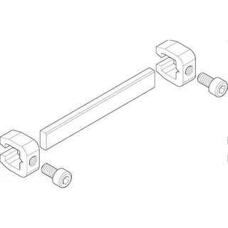 ABN Sammelschienenschrank-Verbindersatz 1polig 160A 12x5mm NE/NP XSV5113
