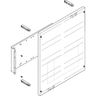 ABN ESPRO-Modul tief 500x600mm 800-1600A, 3/4poligolig MT24160