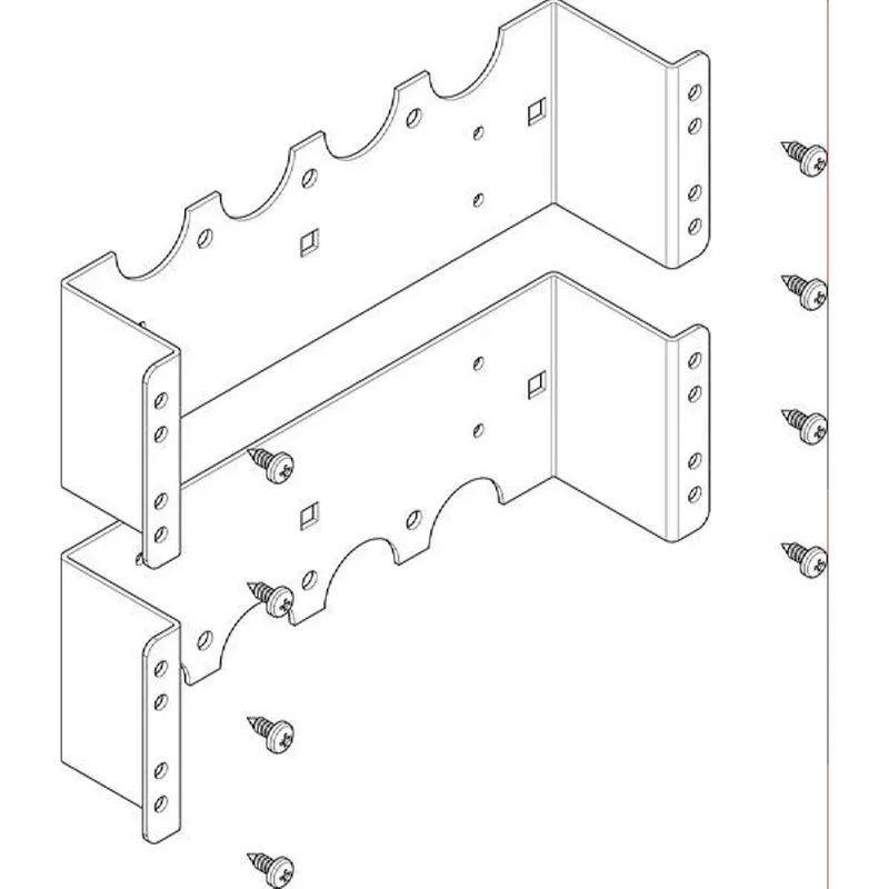 ABN Montagetraverse flach 1FB 400-630A 3/4 p FMT13150FN