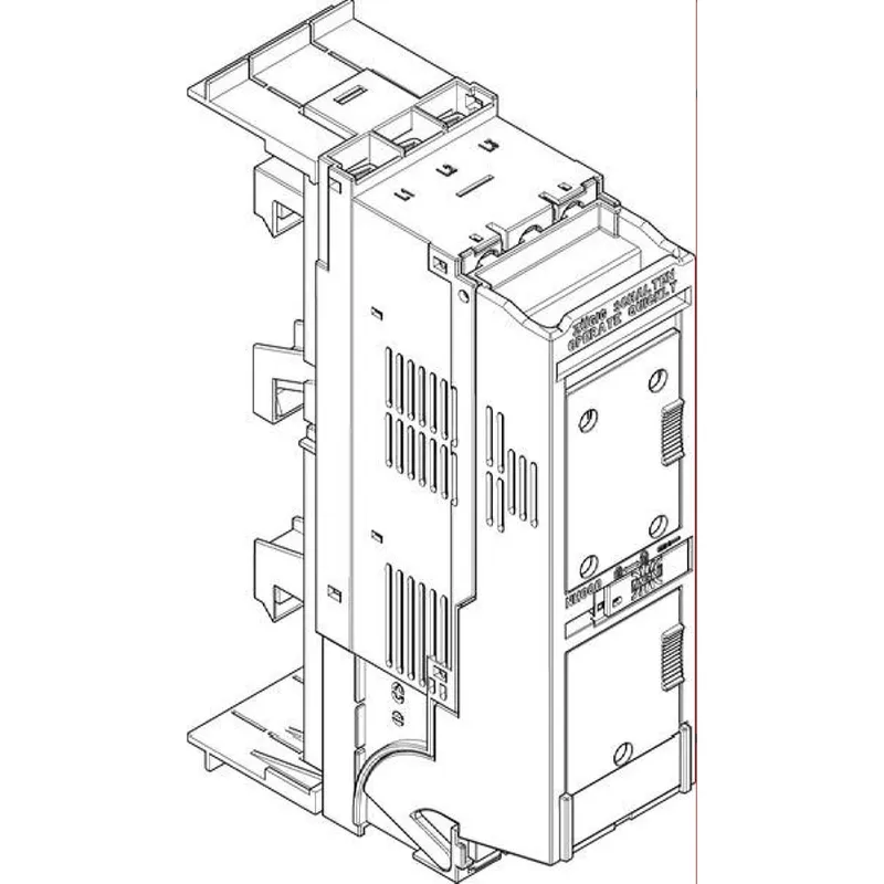 ABN NH-Trenner Gr.000/100A Abgang oben XTR606