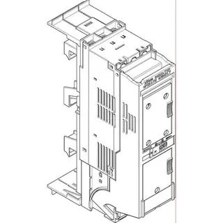 ABN NH-Trenner Gr.000/100A Abgang oben XTR606