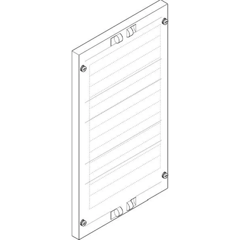 ABN Abdeckplatte 250x450mm 1FB/3RE perforiert 14xD02senkr FAP13695N