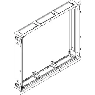 ABN ESPRO Flachverteiler UP/HW T: 110mm UL34X 144PLE 3x4reihig UP Wanne UL34X