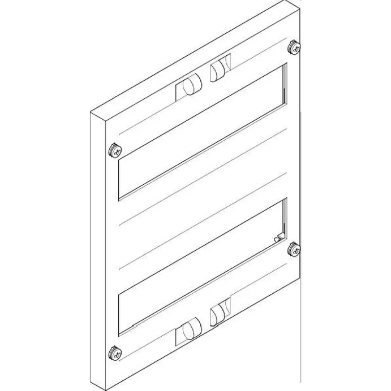 ABN Abdeckplatte 250x300mm 1FB/2RE offen 150mm FAO12N