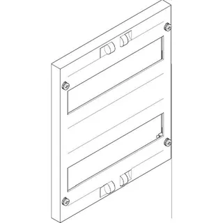 ABN Abdeckplatte FAO12N10 Abstand 150mm(PK=10Stk.) FAO12N10